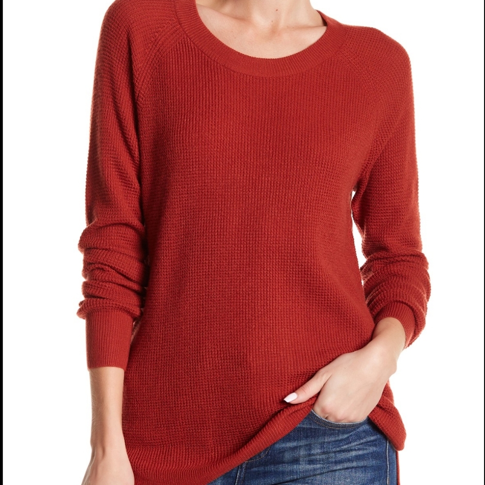 Madewell Waffle Knit Pullover
